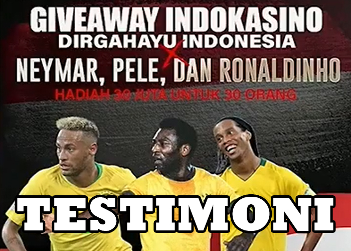 Testimoni Giveaway Dirgahayu Neymar , Pele , Ronaldinho IDKS