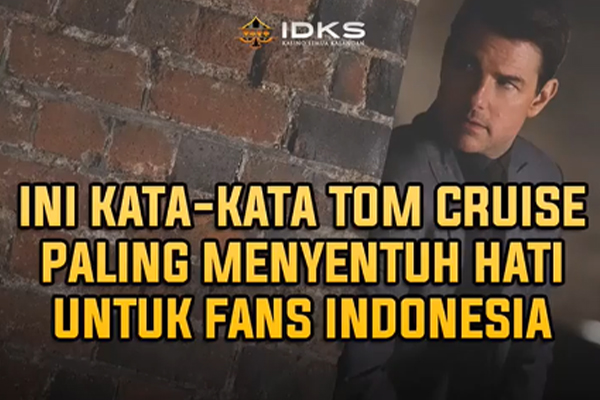 INFO INDOKASINO - Tom Cruise, Aktor Idaman Wanita Ternyata Main Slot di IDKS