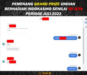 Pemenang Grand Prize Undian Berhadiah Bulanan Senilai 50 Juta IDKS