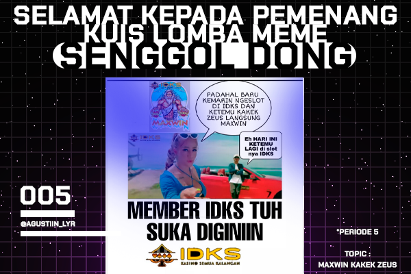 Meme Kreasi agustiin_lyr Pemenang Lomba Meme Senggol Dong || INFOINDOKASINO.COM