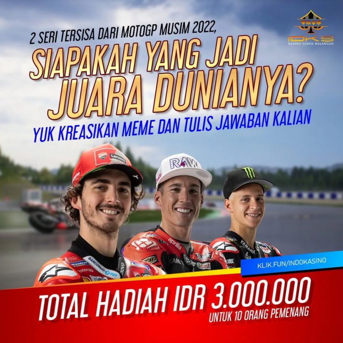 Event Meme dan Tebak Juara MotoGP 2022 Indokasino