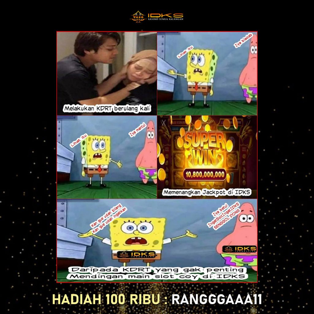 Pemenang Lomba Meme Indokasino @rangggaaa11