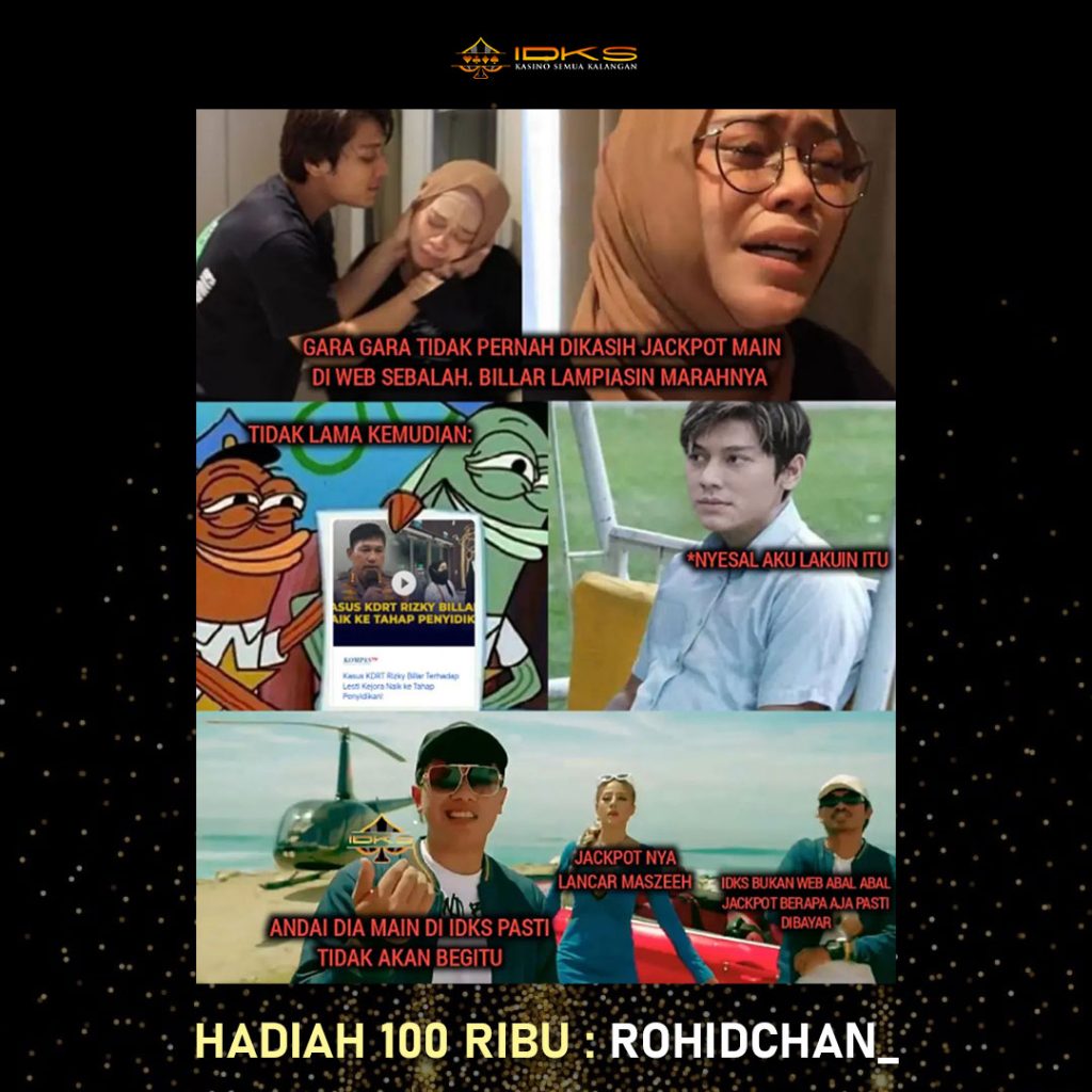 Pemenang Lomba Meme Indokasino @rohidchan_